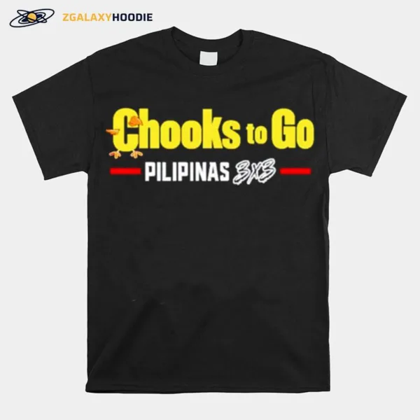 Manny Pacquiao Chooks To Go Pilipinas 3%C3%973 Unisex T-Shirt
