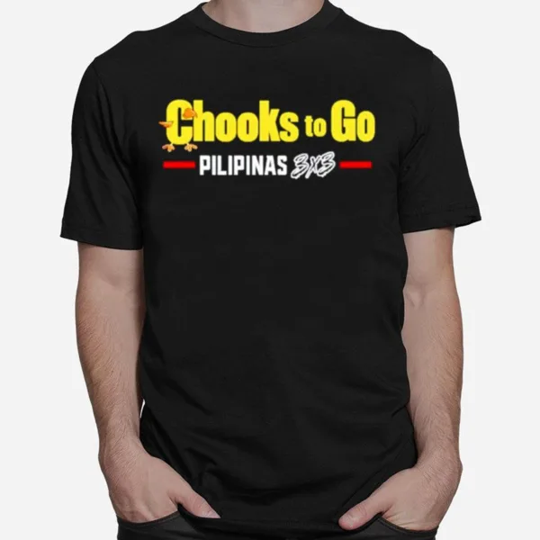 Manny Pacquiao Chooks To Go Pilipinas 3%C3%973 Unisex T-Shirt