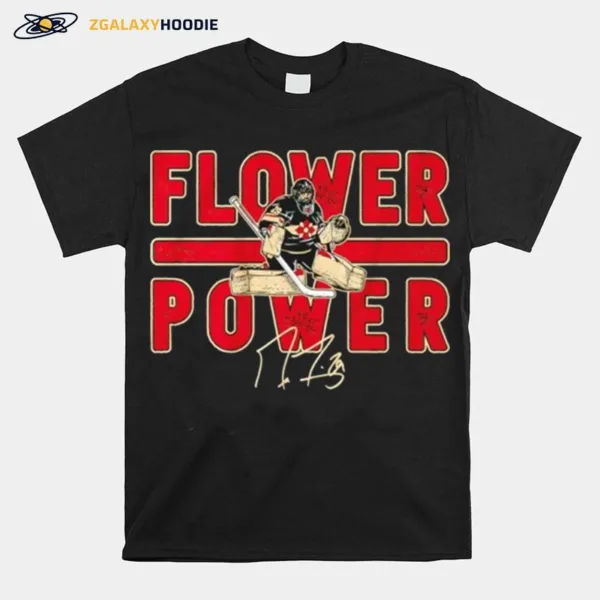 Marc Andr·Fleury Flower Power Signature Unisex T-Shirt