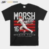 Marsh Madness Brandon Marsh Center Fielder Philadelphia Phillies Unisex T-Shirt
