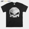 Marvel Punisher Skull Symbol Distressed Unisex T-Shirt