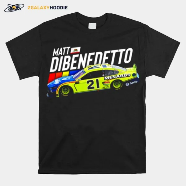 Matt Dibenedetto Retro Nascar Car Racing Unisex T-Shirt