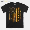 Mechanic American Flag Unisex T-Shirt