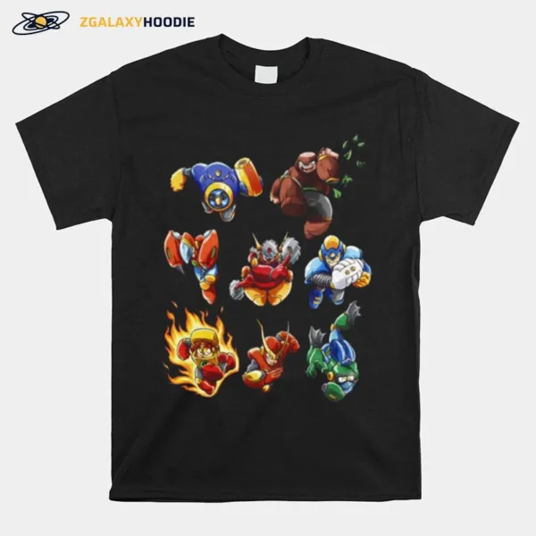 Mega Man Boss Unisex T-Shirt