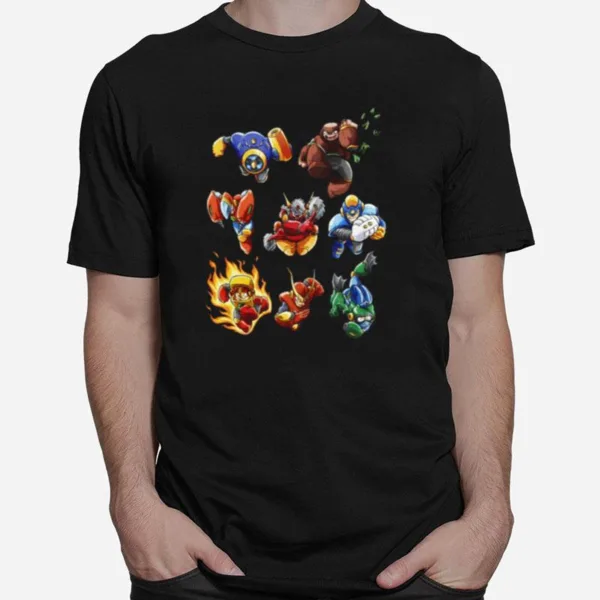 Mega Man Boss Unisex T-Shirt