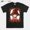 Megumin Konosuba Character The Witch Holiday Celebration On Red Anime Unisex T-Shirt
