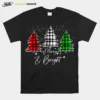 Merry And Bright Christmas Family Pajamas Matching Unisex T-Shirt