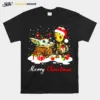 Merry Christmas Baby Yoda And Groot Ornament Christmas Unisex T-Shirt