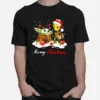 Merry Christmas Baby Yoda And Groot Ornament Christmas Unisex T-Shirt