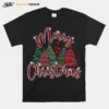 Merry Christmas Leopard Unisex T-Shirt