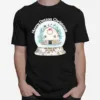 Merry Dutton Christmas Snow Globe Unisex T-Shirt