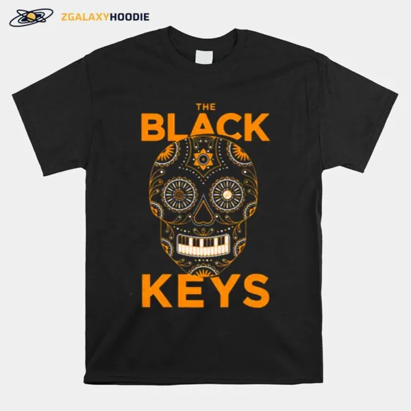 Mexican Skull The Black Key Unisex T-Shirt