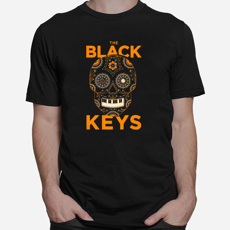 Mexican Skull The Black Key Unisex T-Shirt