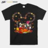 Mickey And Minnie Holiday Party Disney Thanksgivings Unisex T-Shirt