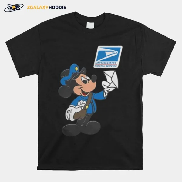 Mickey Mouse Postman United States Postal Service Unisex T-Shirt