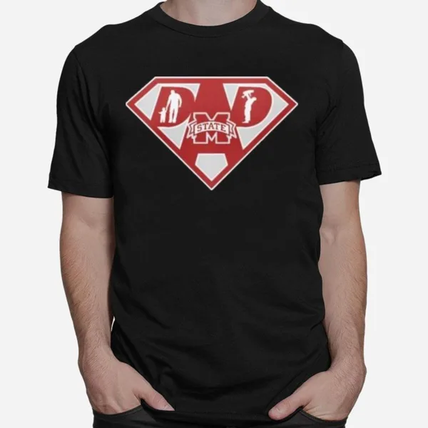 Mississippi State Bulldogs Super Dad Unisex T-Shirt