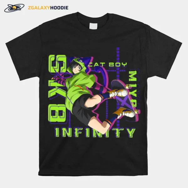 Miya Sk8 The Infinity Anime Unisex T-Shirt