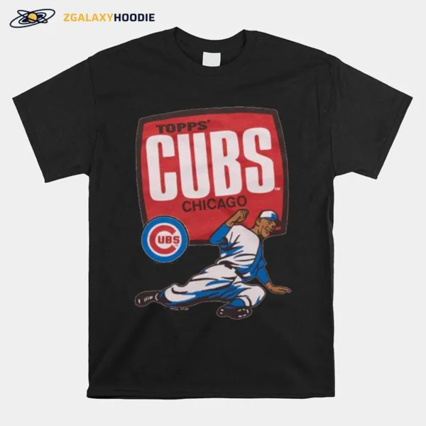 Mlb X Topps Chicago Cubs Unisex T-Shirt