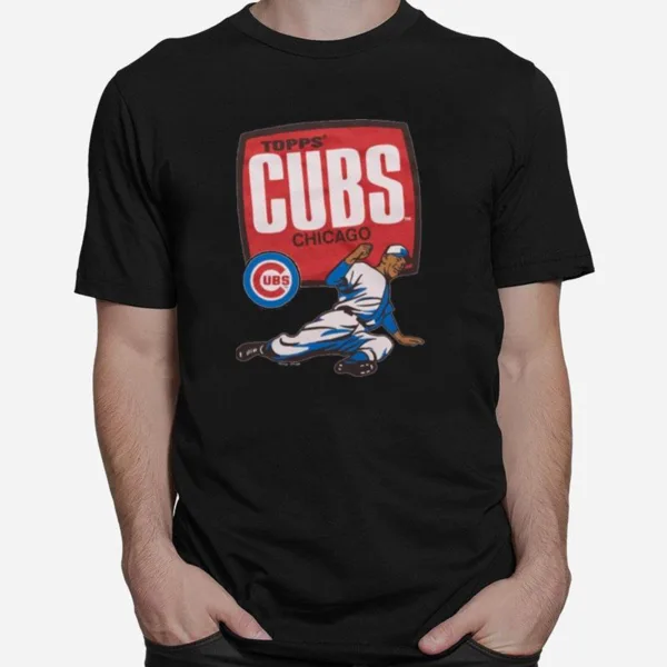 Mlb X Topps Chicago Cubs Unisex T-Shirt