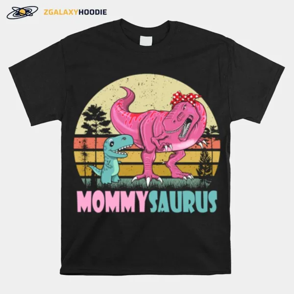 Mommysaurus T Rex Dinosaur Cute Mommy Saurus Unisex T-Shirt