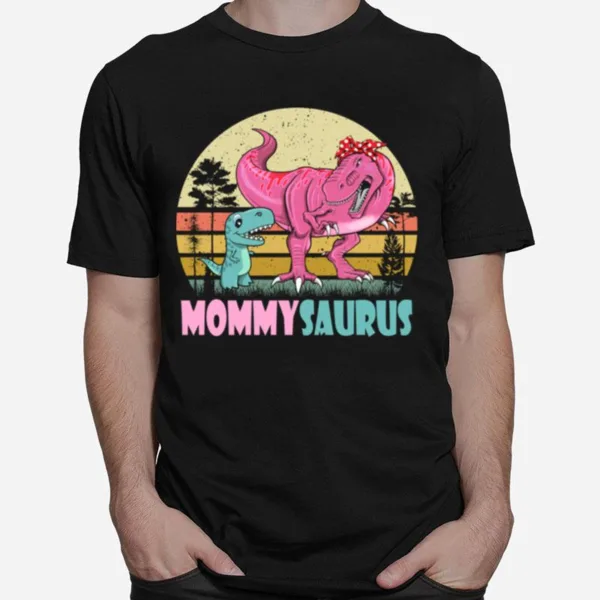 Mommysaurus T Rex Dinosaur Cute Mommy Saurus Unisex T-Shirt