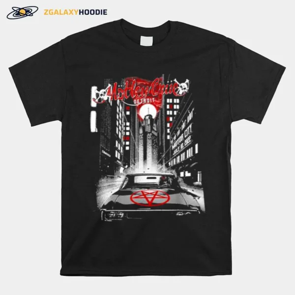 Motley Crue The Stadium Tour Detroi Unisex T-Shirt
