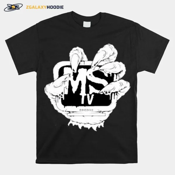 Mstv Claw Demon Hand Design Unisex T-Shirt