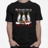 My Favorite Color Is Penguin Christmas Lights Unisex T-Shirt