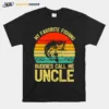 My Favorite Fishing Buddies Call Me Uncle Vintage Unisex T-Shirt