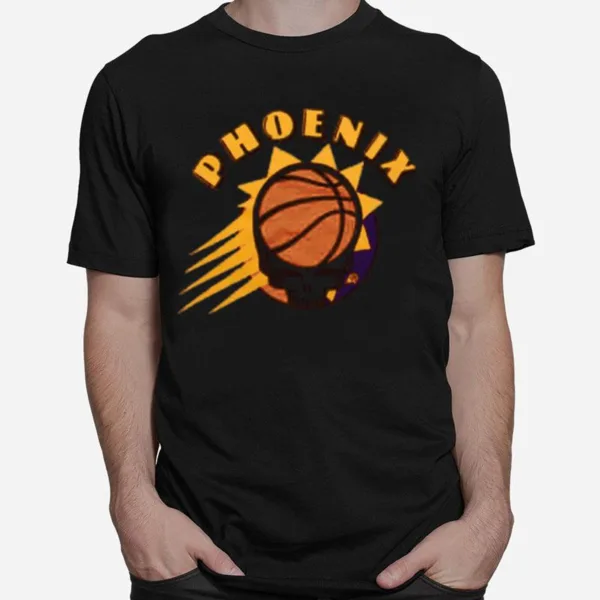 Nba Grateful Dead Phoenix Suns Skull Unisex T-Shirt