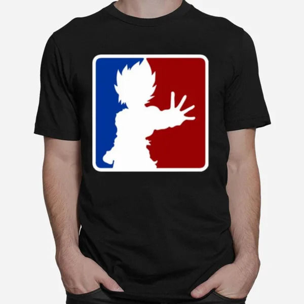 Nba Logo Vegeta Dragon Ball Z Unisex T-Shirt