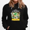 Never Underestimate A Woman Who Understands Football And Loves Packers Football Signatures Unisex T-Shirt