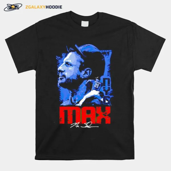 New York Mets Max Scherzer Mlbpa Signature Unisex T-Shirt