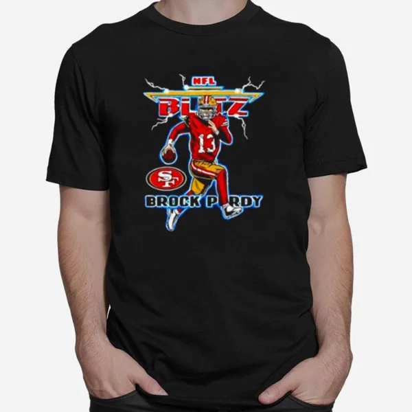 Nfl Blitz Sf 49Ers Brock Purdy Unisex T-Shirt