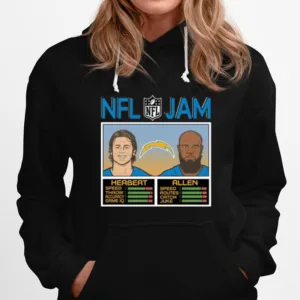 Nfl Jam Los Angeles Chargers Herbert And Allen Unisex T-Shirt