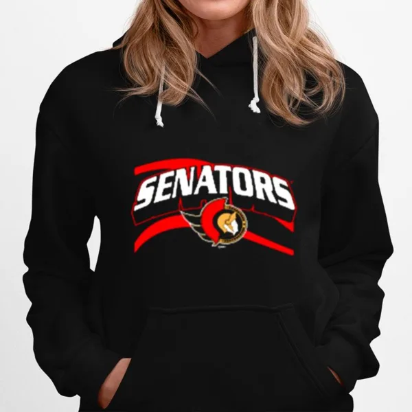 Nhl Ottawa Senators Black Team Jersey Inspired Unisex T-Shirt