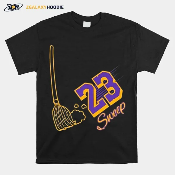 Nikola Jokic Lebron Lakers Swept 23 Unisex T-Shirt