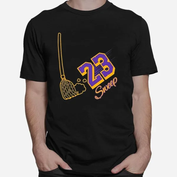 Nikola Jokic Lebron Lakers Swept 23 Unisex T-Shirt