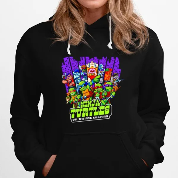 Ninja Turtles Vs. The Nyc Villains Unisex T-Shirt