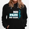 No Pain No Gain Basketball Workout Basketball Unisex Unisex T-Shirt