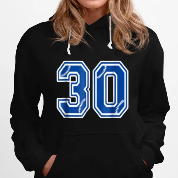 Number 30 Baseball Unisex T-Shirt