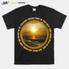 Ocean Sunrise Pawleys Island With Psalms 11824 Unisex T-Shirt