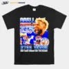 Odell Beckham Jr 2755 Yards Most Yards Through Unisex T-Shirt