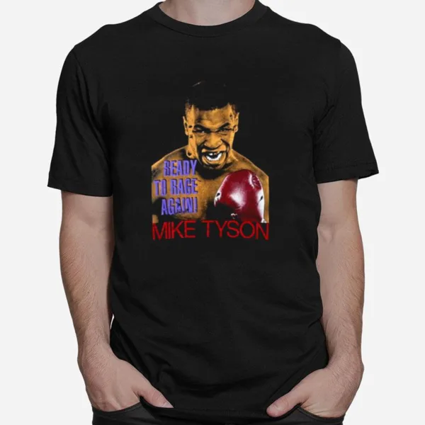 Og Mike Tyson Ready To Rage Again Vintage Unisex T-Shirt