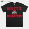 Ohio State Buckeyes Football Bar Black Unisex T-Shirt