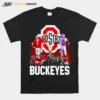 Ohio State Buckeyes Stroud And Olave Signatures Unisex T-Shirt