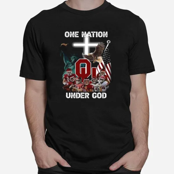 Oklahoma Sooners One Nation Under God Unisex T-Shirt