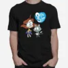 Ollie & Scoops Cartoon Unisex T-Shirt