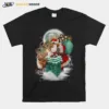 Oregon Ducks Football Merry Christmas Santa Claus Gift Oregon Ducks Unisex T-Shirt