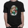 Oregon Ducks Football Merry Christmas Santa Claus Gift Oregon Ducks Unisex T-Shirt